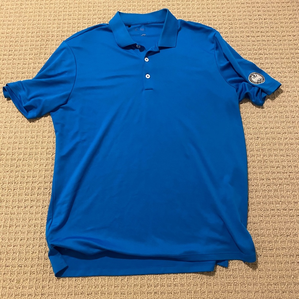 Adidas PGA of America Golf Polo - Blue
